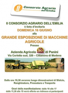 ESPOSIZIONE MACCHINE AGRICOLE ESPOSIZIONE MACCHINE AGRICOLE